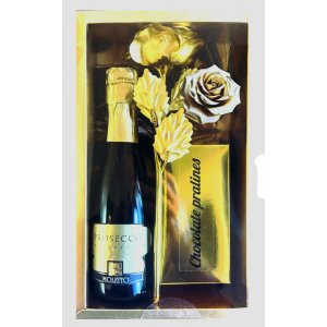 Zlatá kazeta Prosecco Moletto 200ml/110g